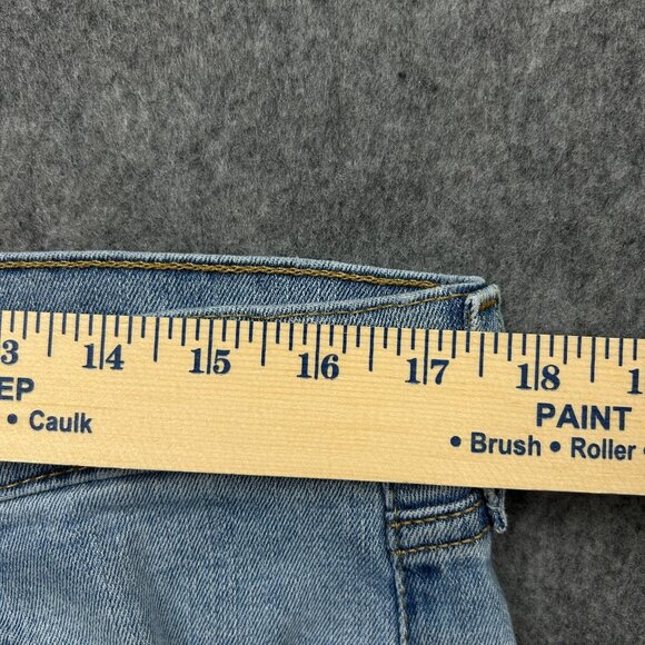 Levi's 505 Regular Fit Straight Leg Jeans Men's Size 36 X 30 Light Wash Denim - Picture 8 of 12